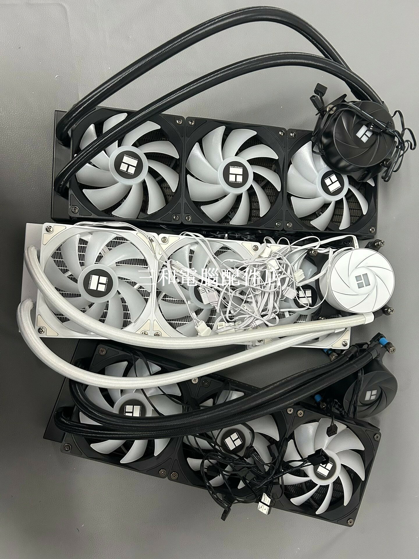 利民 360 240 水冷散熱器 支援 AMD 1700 13400F 10600KF CPU ARGB 黑 白 拆機配件