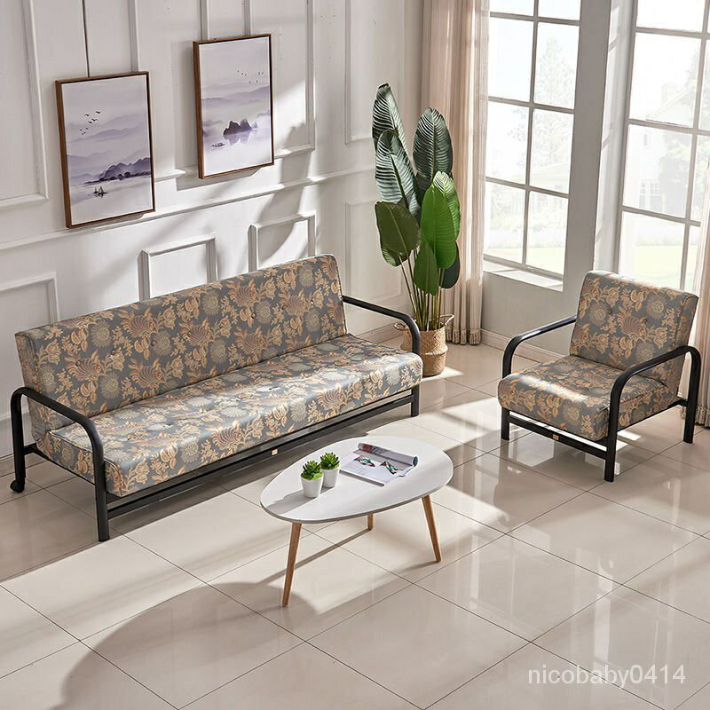 工廠沙發床低價促銷天墰傢具折疊沙髮床兩用簡約現代佈藝多功能可折疊客廳小戶型沙髮 W8ZA