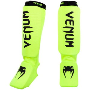 『VENUM旗艦館』護具VENUM MMA散打搏擊拳擊格鬥UFC品牌VENUM撞傷防護護具～棉質護腳脛～螢光綠