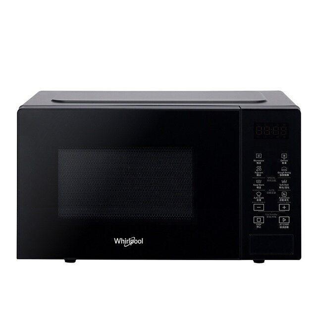 Whirlpool 惠而浦 20L 電子式微波爐-夜空黑　MWP201EBT
