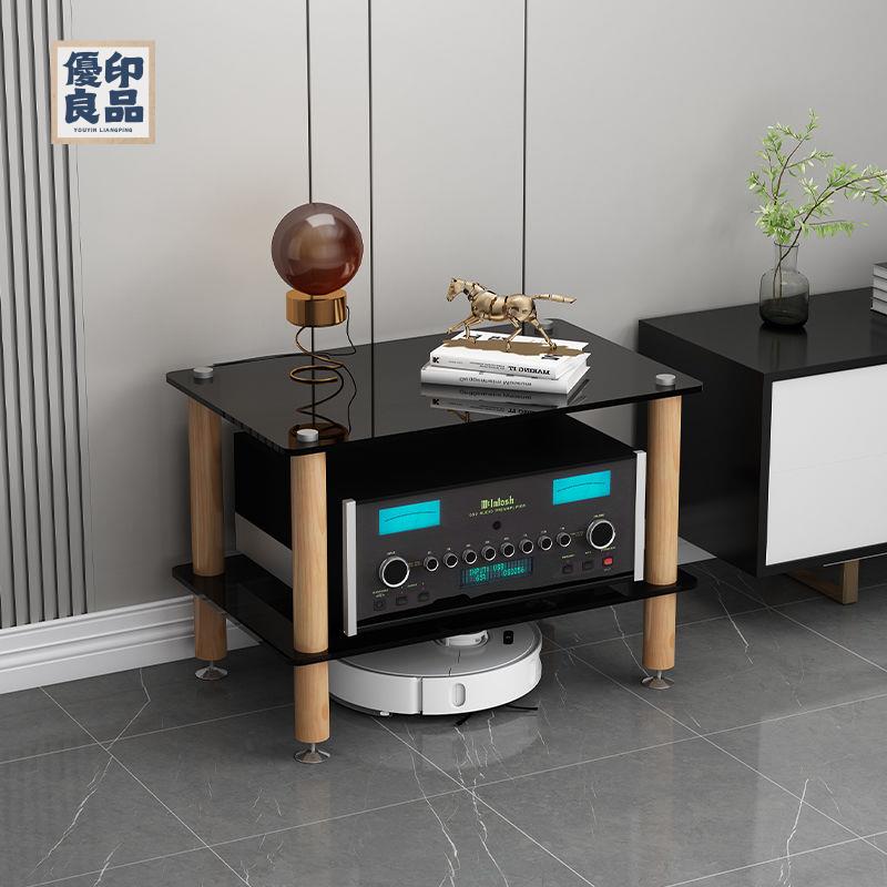 免運 CD架 功放機架 展示架 收納架 音箱架 唱片收納架 hifi影音裝置機櫃實木多功能功放櫃專業家用CD膽機多層避震音響架特惠/優選 新品 全館折扣 售後保障 可開發票 工廠現貨 y542