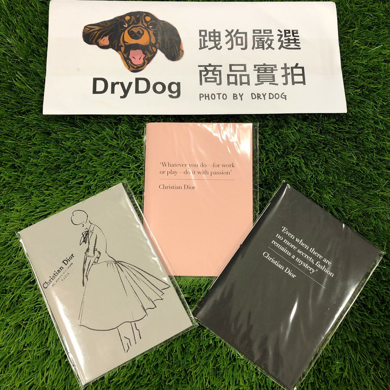 跩狗嚴選 英國限定 Dior VA 英國美術館 V&A 聯名 限量 筆記本 日記本 A6 手札 黑色 Note 記事本