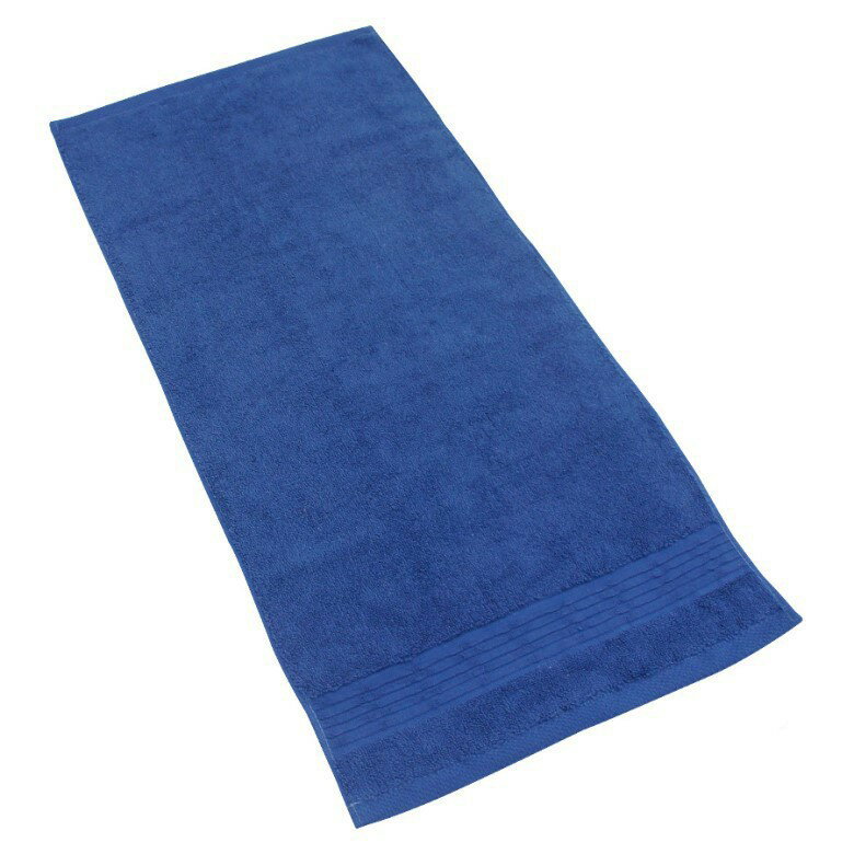 MORINO 美國棉緞條毛巾(釉藍) [大買家]