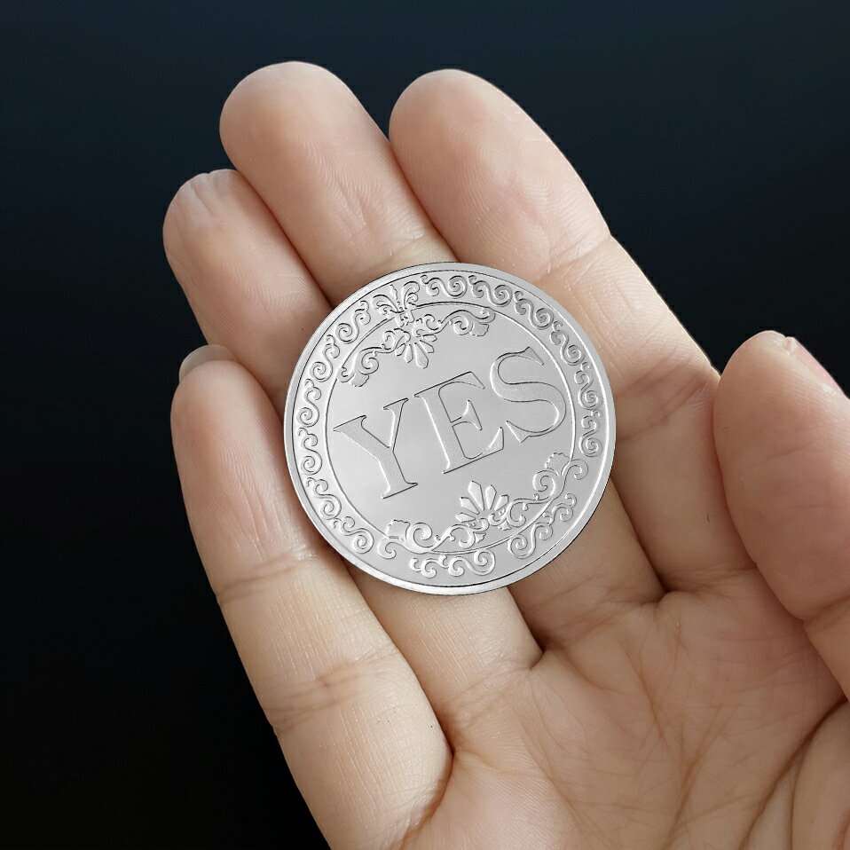 卡牌精裝】經典款yes no決策幣金屬小玩意把玩硬幣創意小禮物| 協貿國際日用品生活3館| 樂天市場Rakuten