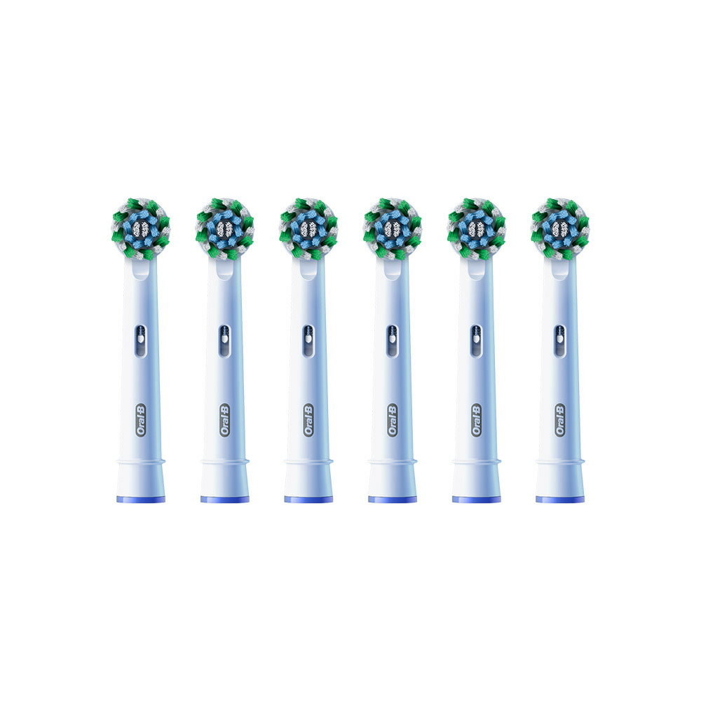 德國 Oral-B 歐樂B 深層清潔X型刷頭6入組/ 組 EB50-5、超細毛護齦X型刷頭6入組 / 組 EB60-6