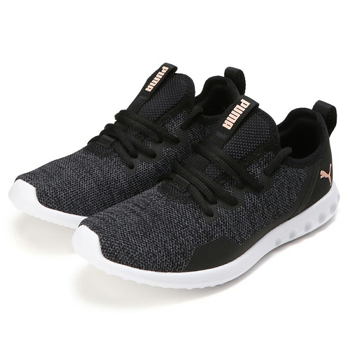 PUMA CARSON 2 X KNIT 女鞋 慢跑 休閒 輕量 避震 黑【運動世界】 19096701