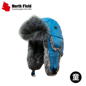 【North Field 美國 童 防風防潑水極地保暖遮耳帽《叮噹藍》】ND255/雪地帽/抗寒/兒童帽