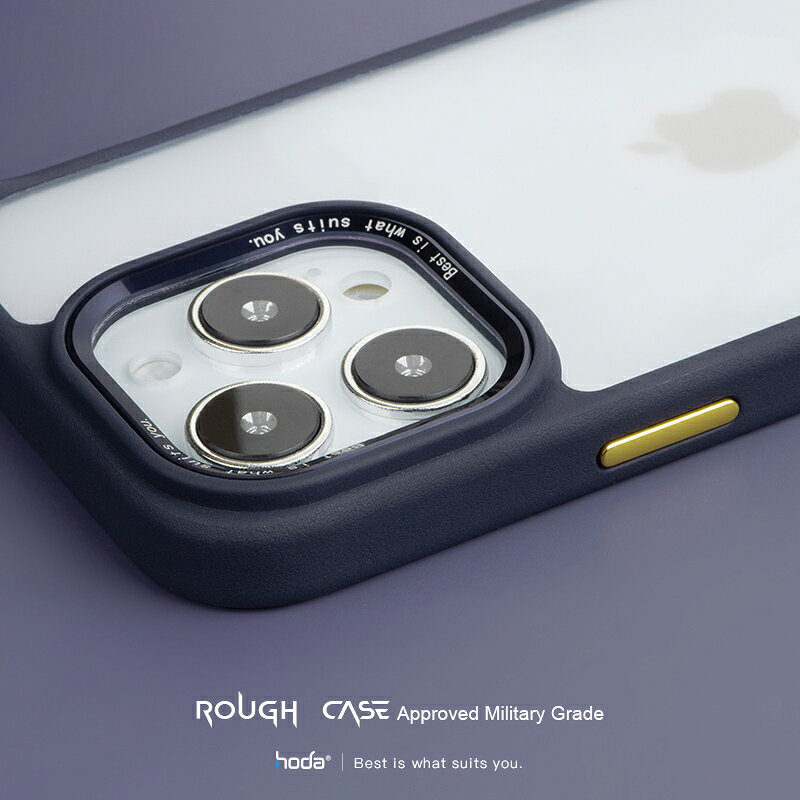 HODA 柔石 霧面 保護殼 防摔殼 手機殼 適用 iPhone 14 plus Pro Max 5