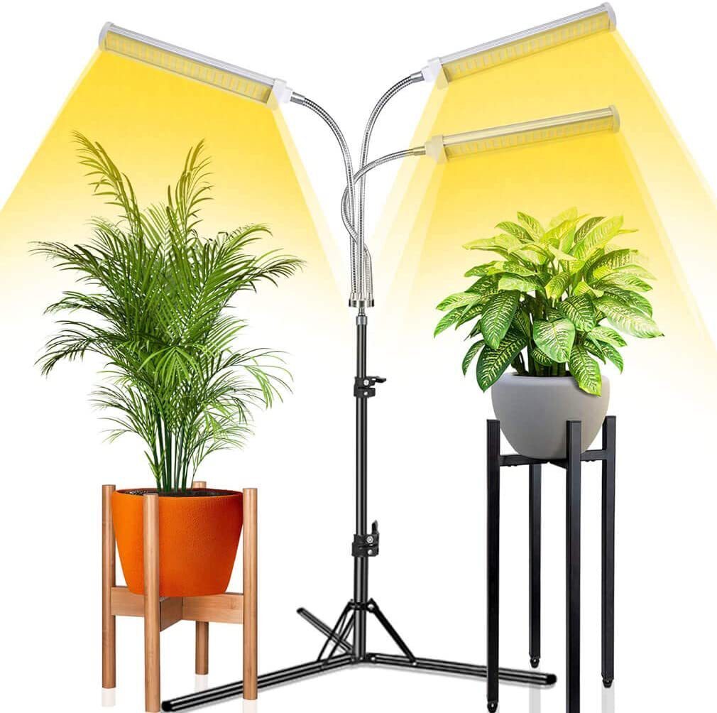 LED室內移動支架植物補光燈 3頭4頭全光譜 生長燈 305燈 420燈珠 太陽光沐浴燈 植物燈 多肉補光燈 0