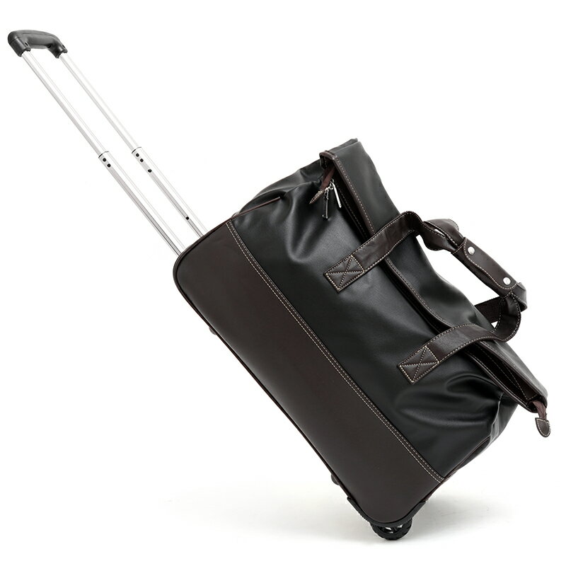 手提旅行包登機拉桿包女男商務大容量出差旅行袋托運行李包旅游包