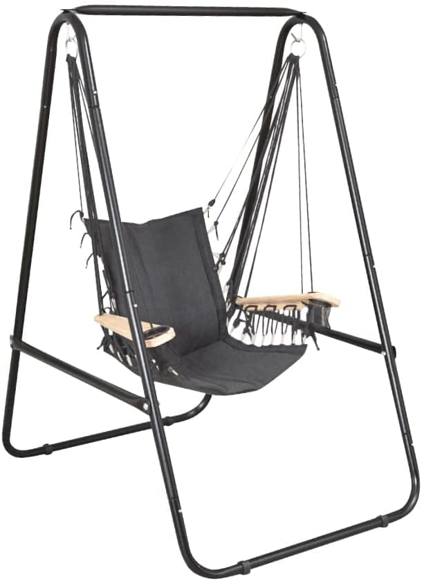 (免運) THANKO HMMOKCHGY 家用 自立式 吊椅 吊籃 搖椅 吊掛 搖籃椅 搖搖椅 吊床 鞦韆椅 日本代購