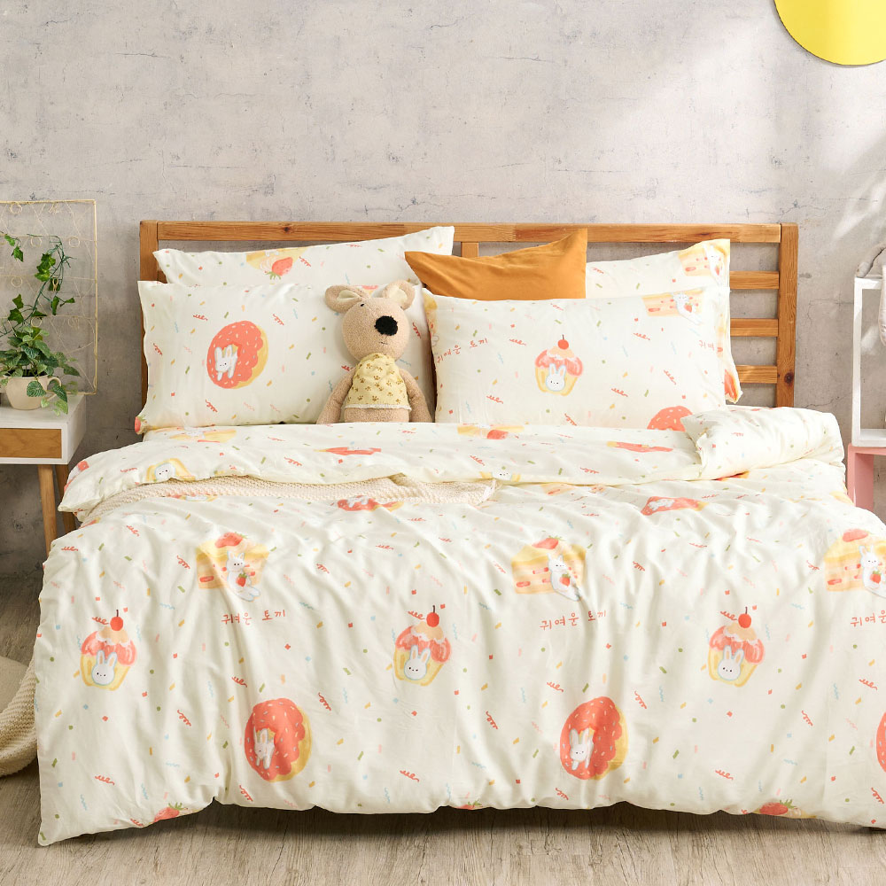 均一價 床包枕套組-單人/雙人/加大/ 精梳純棉 / 多款任選 台灣製 北歐設計 4