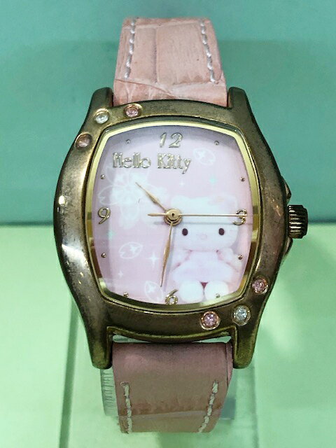【震撼精品百貨】Hello Kitty 凱蒂貓 Sanrio HELLO KITTY手錶-櫻花#21040 震撼日式精品百貨