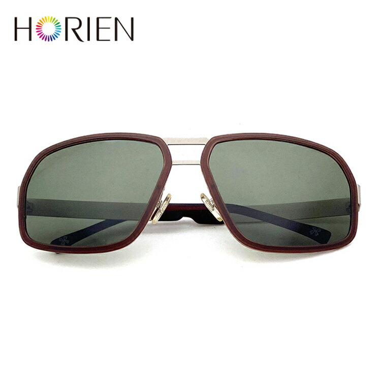 HORIEN海儷恩 沉穩輕彈時尚薄鋼飛行員偏光太陽眼鏡 抗UV400 (HN 21001 J07) 2
