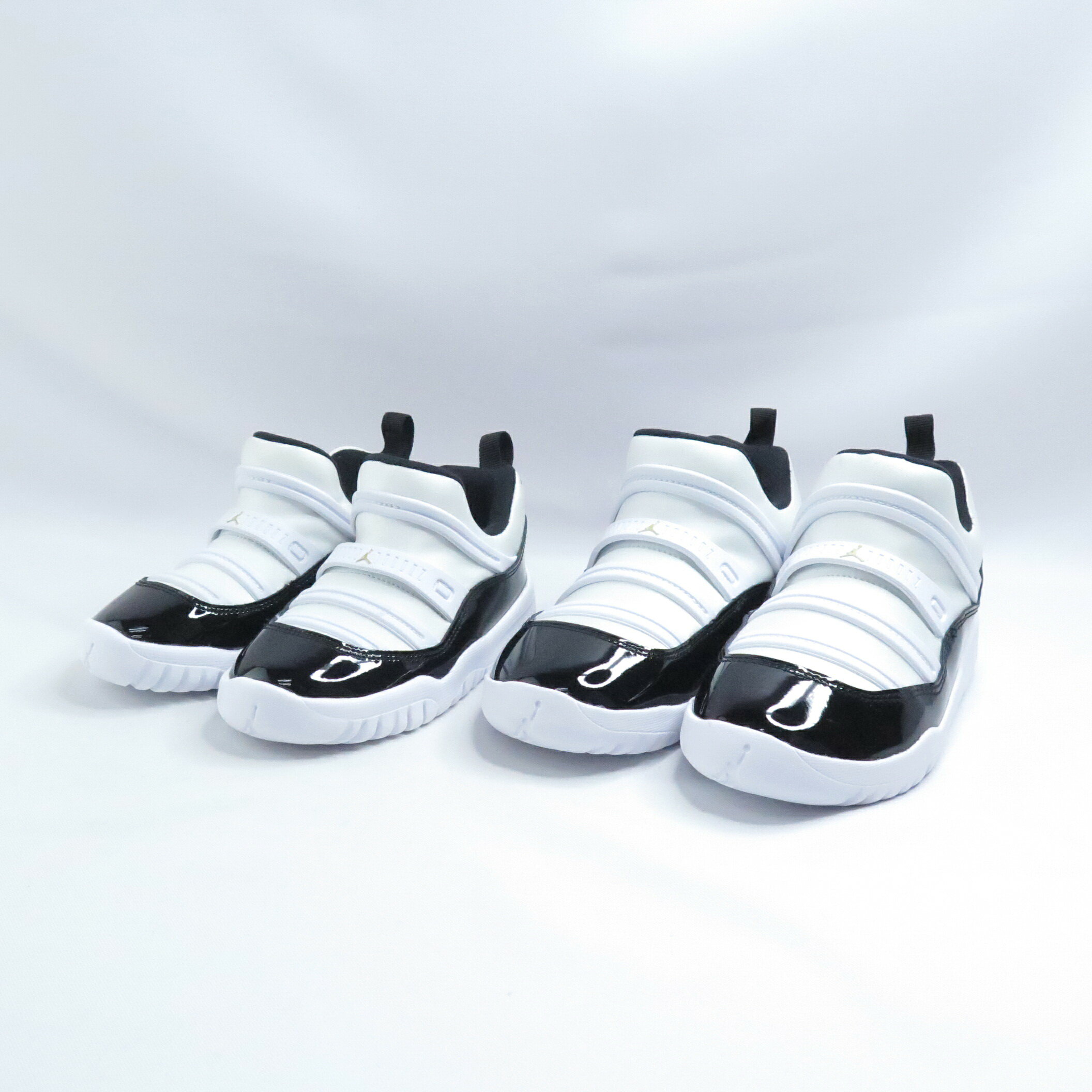 NIKE BQ710×170 JORDAN 11 RETRO LITTLE FLEX 小/中大童 籃球鞋 休閒 黑白