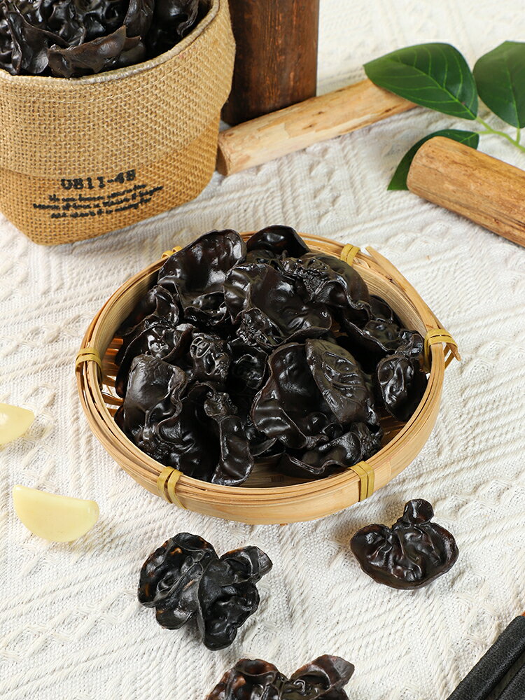 【滿299出貨】模擬黑木耳模型泡發塑膠假木耳蔬菜食物酒店素菜菜品裝飾道具擺件