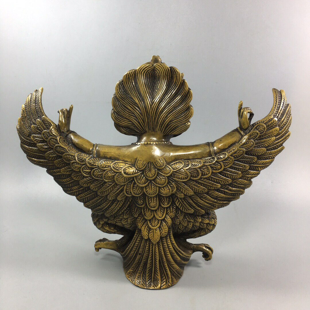 開光純銅金翅大鵬鳥大鵬雕大鵬金翅鳥佛像銅神鳥擺件工藝禮品| 協貿國際日用品生活9館| 樂天市場Rakuten