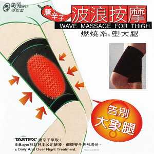 【衣襪酷】唐辛子 波浪按摩 燃燒系 塑大腿 台灣製 蒂巴蕾