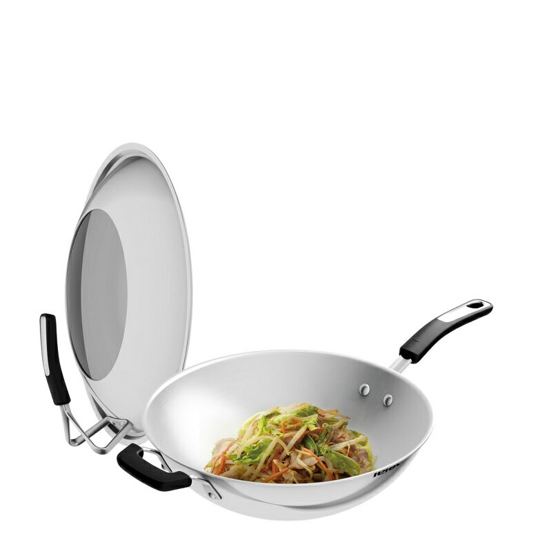 ★免運★特福Savory 頂級不鏽鋼32CM單柄炒鍋(32cm) [大買家]