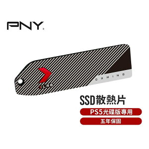 【公司貨】PNY必恩威 XLR8 PS5光碟版專用 M.2 2280 SSD固態硬碟 Heatsink 散熱片 散熱護蓋