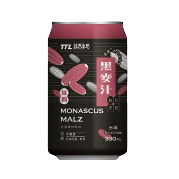 【台酒TTL】台酒紅麴黑麥汁(全素)(三星認證無添加驗證標章)(新配方)