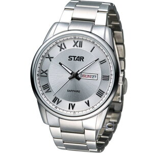 STAR 時代 羅馬戰士石英腕錶 1T1407-211S-S【刷卡回饋 分期0利率】【跨店APP下單最高20%點數回饋】