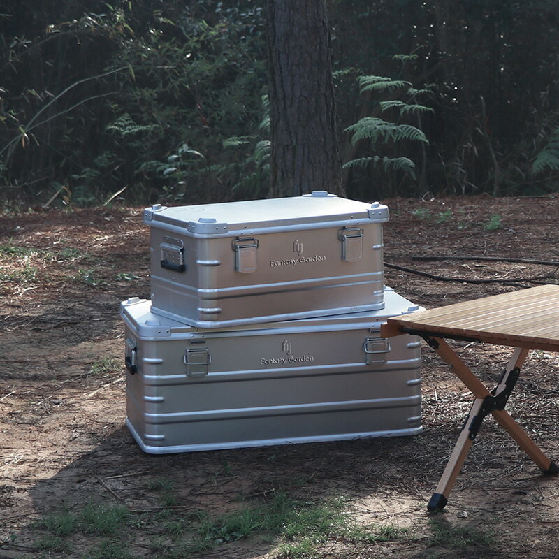 Fantasy Garden夢花園鋁合金收納箱戶外露營裝備儲物箱雜物整理箱