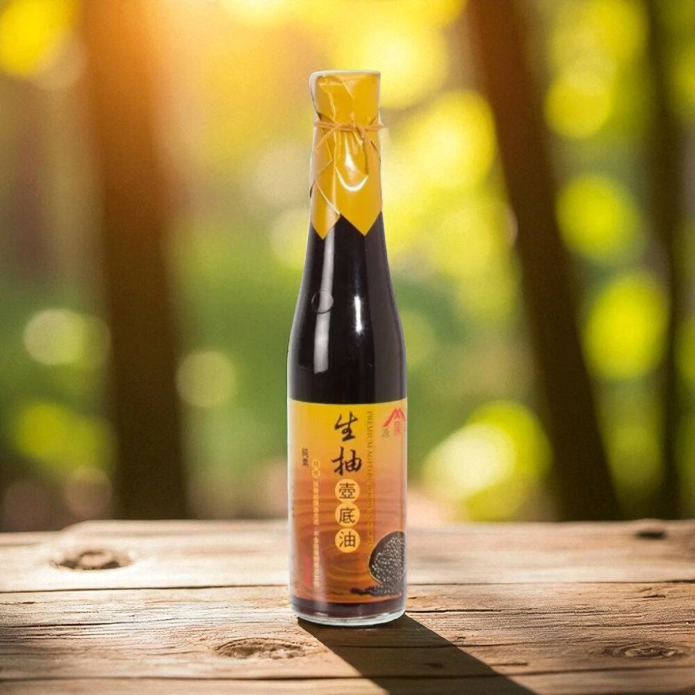 源和  生抽壺底油 420ml /瓶 純素 醬油**效期2031.04.02