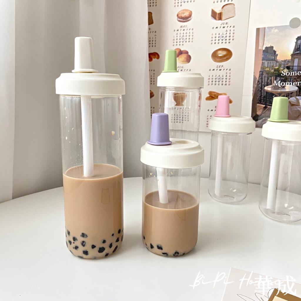 玻璃珍奶杯 塑膠珍奶杯 珍珠奶茶杯 環保杯 玻璃杯