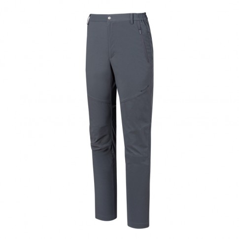 ├登山樂┤山林 Mountneer 男彈性抗UV合身長褲 深鐵灰 # 51S05-12