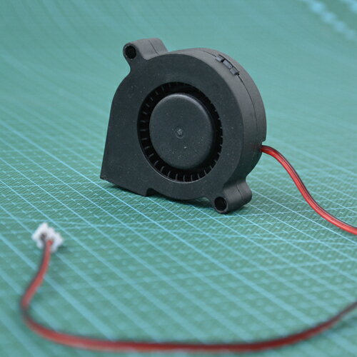 鼓風機 渦輪風扇 離心散熱風鼓風機 12V 50mm 0.1A 3D打印機配件