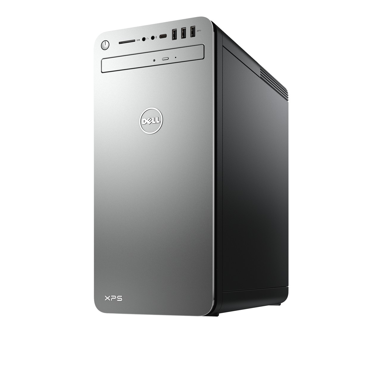 Dell Xps Tower Silver Se 9th Gen I7 9700k Gtx 1070 256gb Ssd 2tb