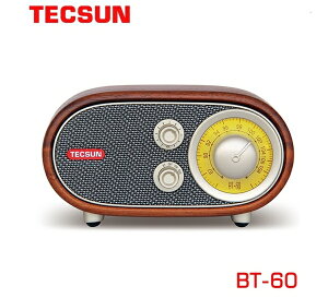 【停看聽音響唱片】【音響專區】德生(Tecsun) BT-60 胡桃木實木收音機