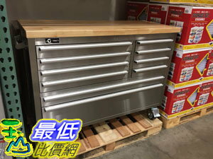 [106限時限量促銷] COSCO TRINITY48吋滑輪工作櫃工具櫃ROLLING WORKBENCH DRAWERS _C922274