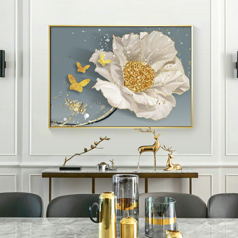 新款鉆石畫滿鉆簡約輕奢現代北歐客廳臥室花卉植物貼鉆十字繡