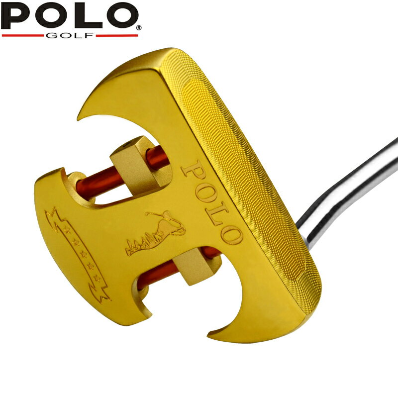POLO GOLF新品 高爾夫球桿 男士推桿 正規比賽球桿 金色推桿