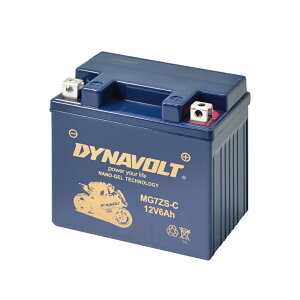 【DYNAVOLT 藍騎士】MG7ZS-C - 12V 6Ah - 機車奈米膠體電池/電瓶/二輪重機電池 - 與YUASA湯淺TTZ7SL同規格，與GS統力GTX5L-BS同規格