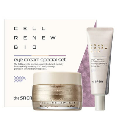 韓國the SAEM Cell Renew 賦活保濕機能眼霜特惠組 30ml+20ml Cell Renew Bio Eye Cream Special Set【辰湘國際】