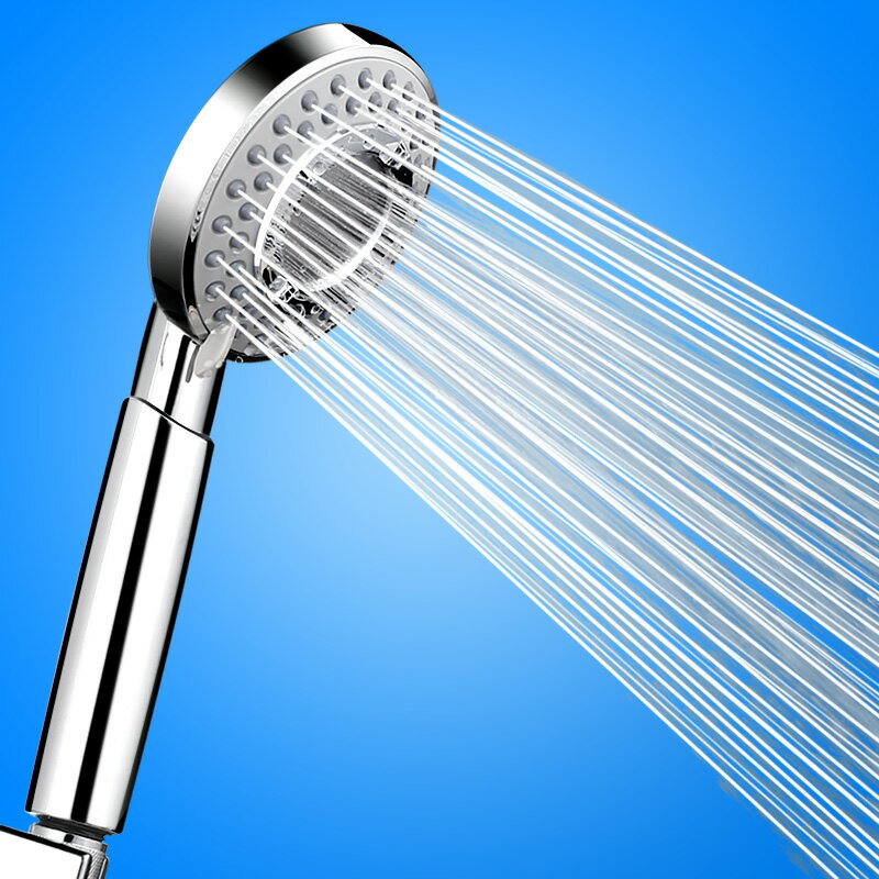 三檔增加壓花灑手持花傘淋浴噴頭軟管套裝洗澡頭熱水器淋雨蓮蓬頭