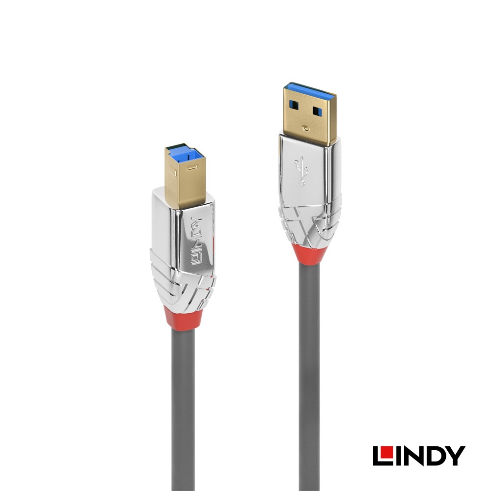(現貨)LINDY林帝 CROMO LINE USB3.0 TYPE-A公 TO TYPE-B公 傳輸線