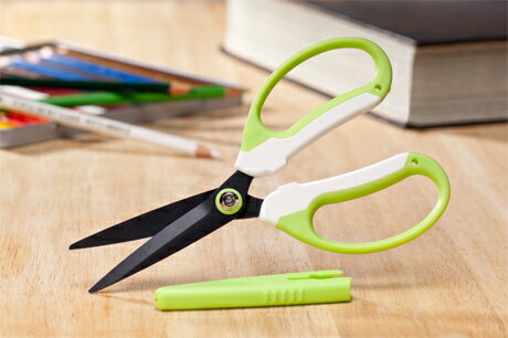 美工文具剪刀 不沾膠DIY辦公室居家 專業剪刀日本進口不鏽鋼材質高手感辦公室/學校/家庭用(剪膠帶不沾膠哦~) NS-星之羽 0