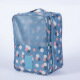 <br/><br/>  韓國旅行防水鞋盒收納化妝包-藍色花朵<br/><br/>
