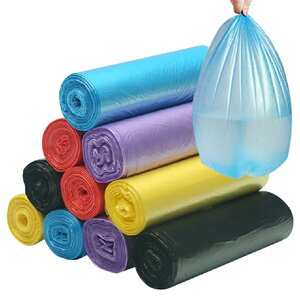 垃圾袋家用加厚一次性手提式黑色塑料袋寢室學生宿舍彩色大號