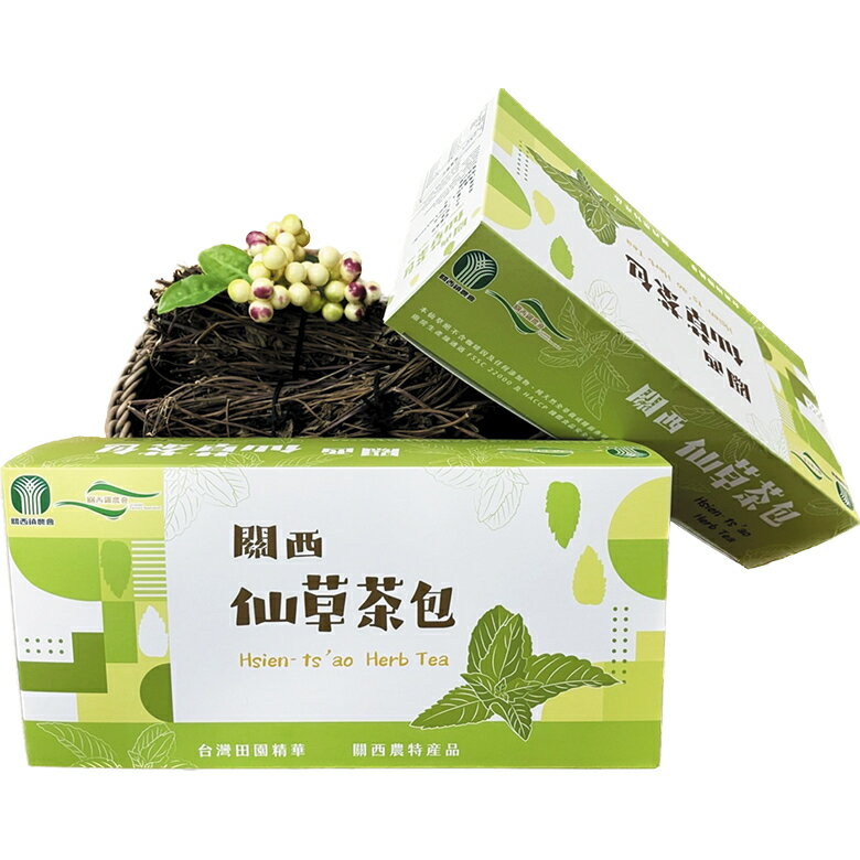 關西農會 仙草茶包90包入(270g/盒(3g*30小包)) [大買家]