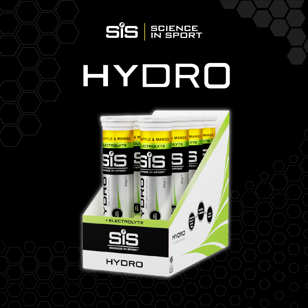 騎跑泳者 - 英國 SIS Hydro Tablets 發泡錠20錠(一錠4.3g),促進平衡電解質,低熱量,素食者可.