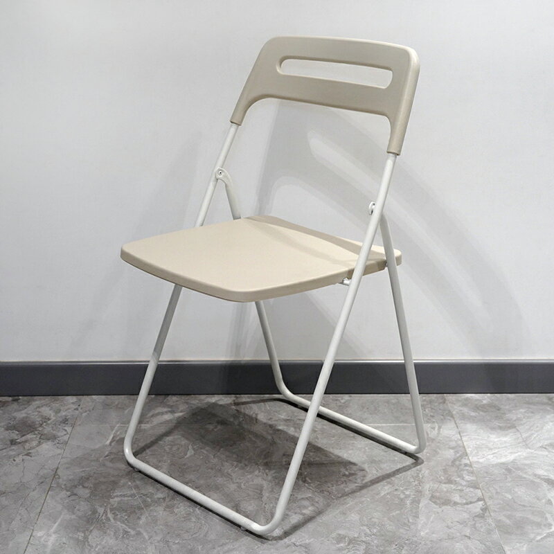 折疊椅 靠背椅 辦公椅 折疊椅子凳子靠背塑料便攜簡約宿舍創意電腦辦公家用戶外成人餐椅『JJ2233』