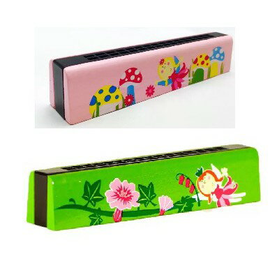 【德德小品】木製仙子海盜口琴 音樂 樂器 口琴
