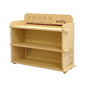 asdfkitty*日本製 米飛兔木製小型收納架/置物架/展示架-需自行組裝