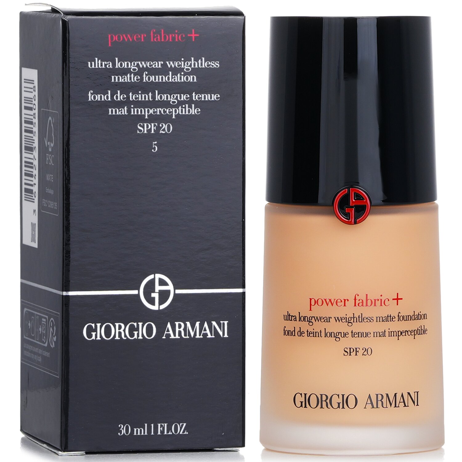 亞曼尼 Giorgio Armani - POWER FABRIC + 升級版零瑕持久粉底液 SPF 20 1