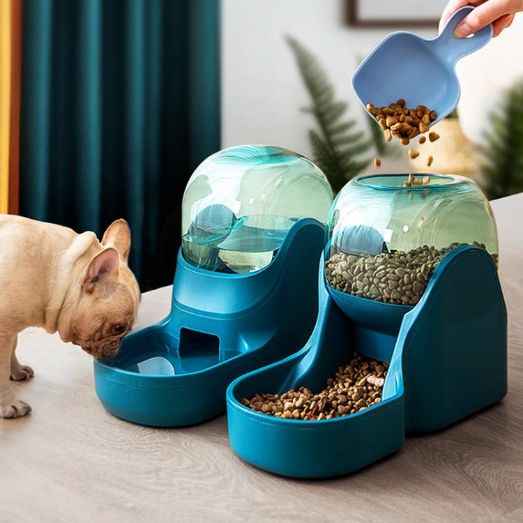 貓咪自動喂食器狗狗飲水器飲水機寵物喝水器掛式水盆神器泰迪用品「限時特惠」